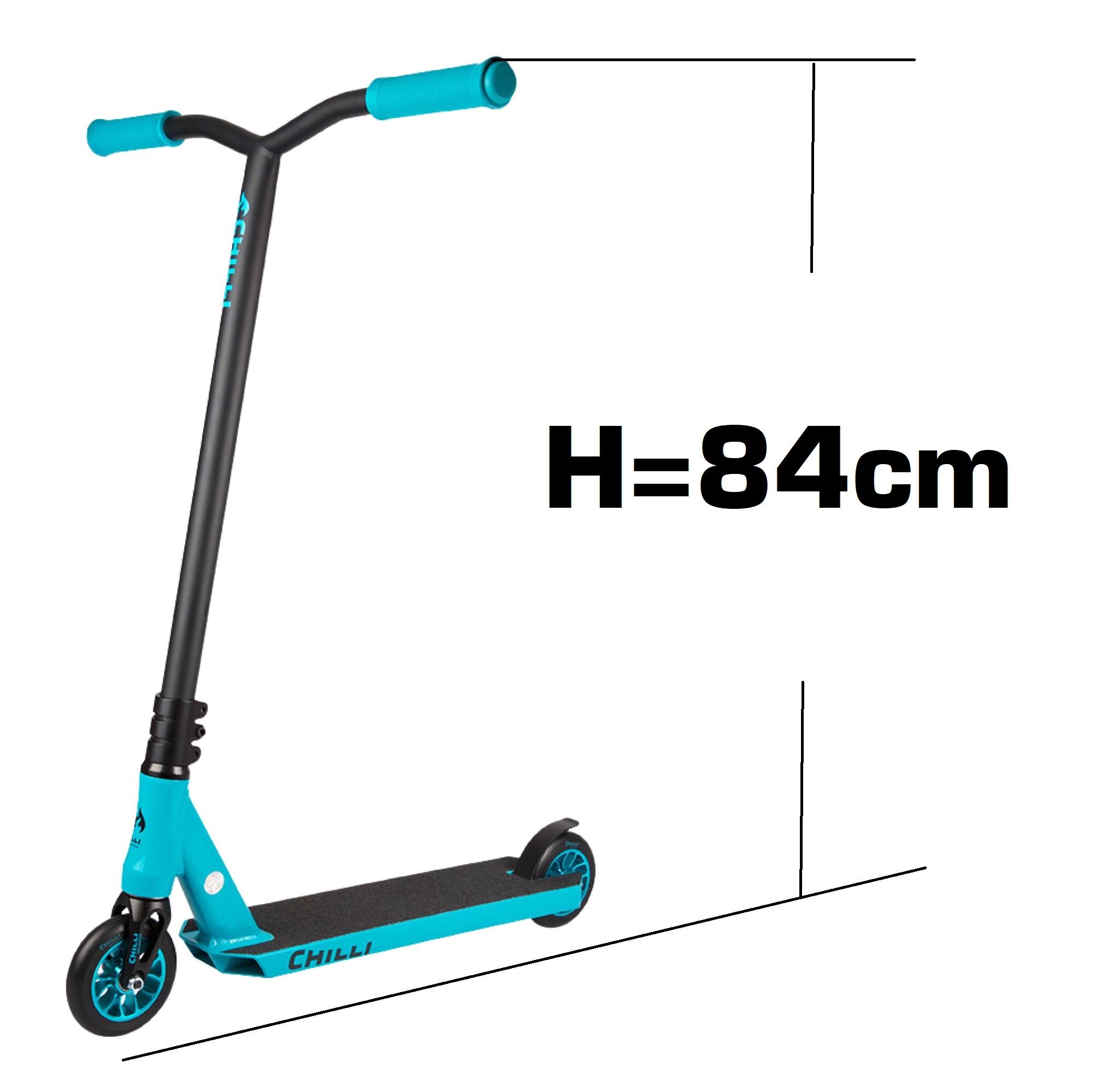 Chilli Pro Reaper Stunt-scooter Ice Teal + Fantic26 Griptape 4/5