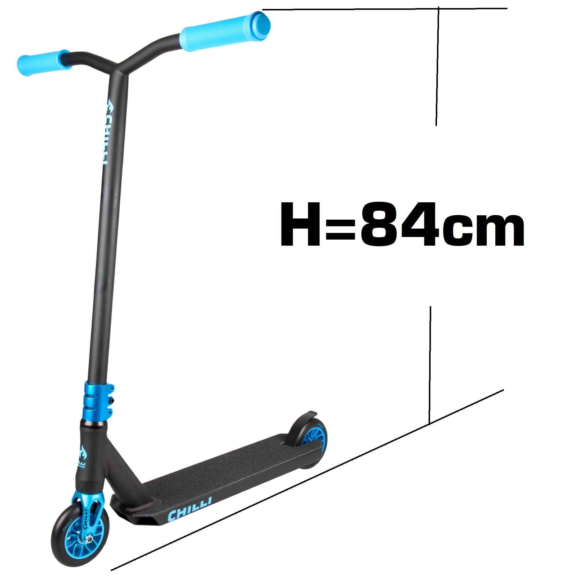 Chilli Pro Reaper Stunt-scooter Wave Blau + Fantic26 Griptape 2/4