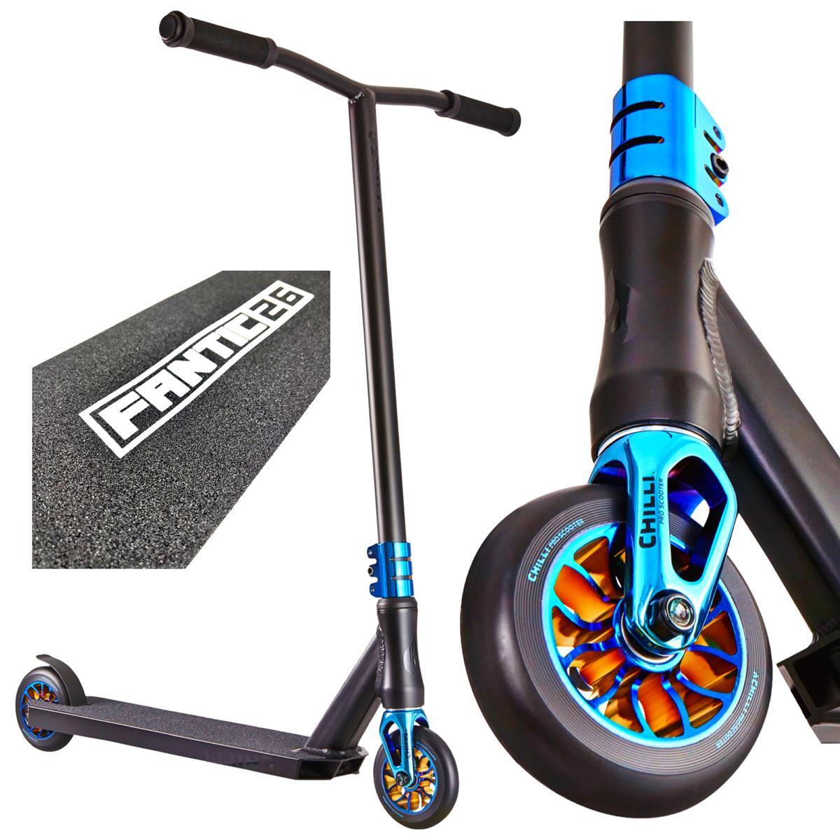 Chilli Pro Reaper Stunt-scooter Ocean + Fantic26 Griptape 2/4