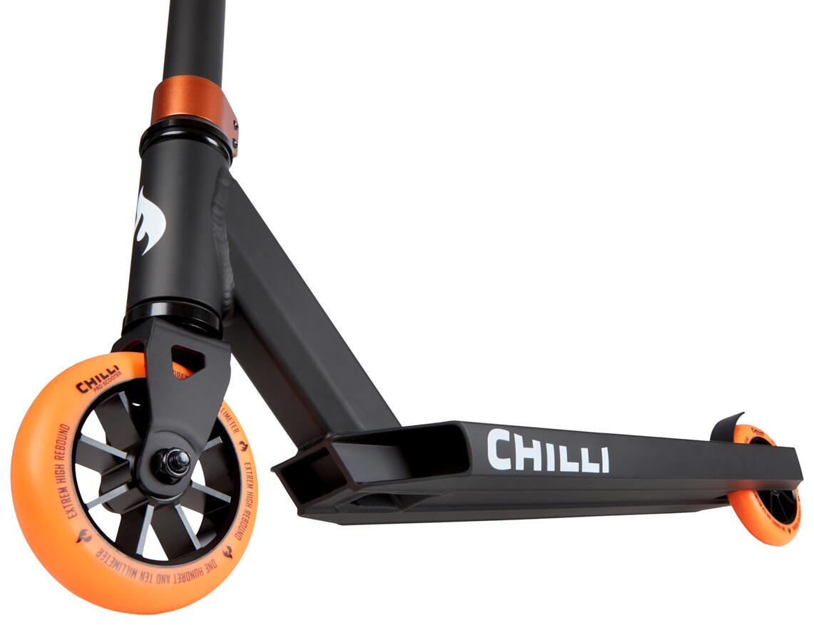 Chilli Pro Base Stunt-scooter H=82cm schwarz / orange 3/6