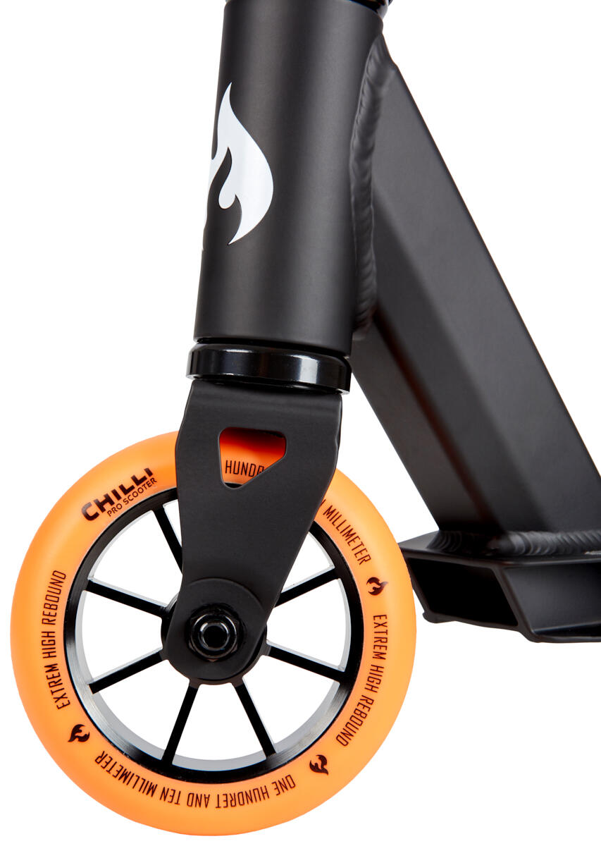 Chilli Pro Base Stunt-scooter H=82cm schwarz / orange 5/6