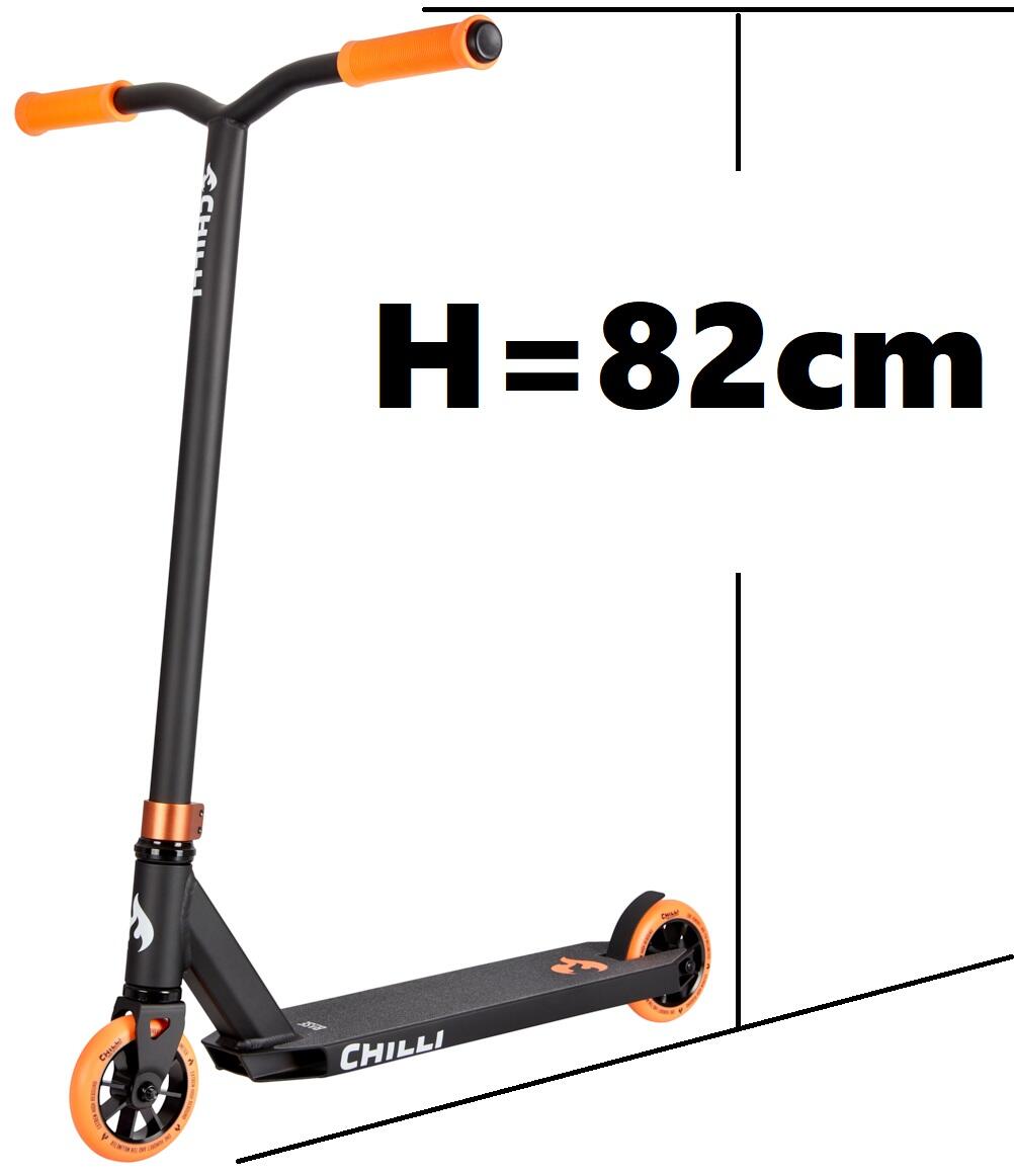 Chilli Pro Base Stunt-scooter H=82cm schwarz / orange 2/6