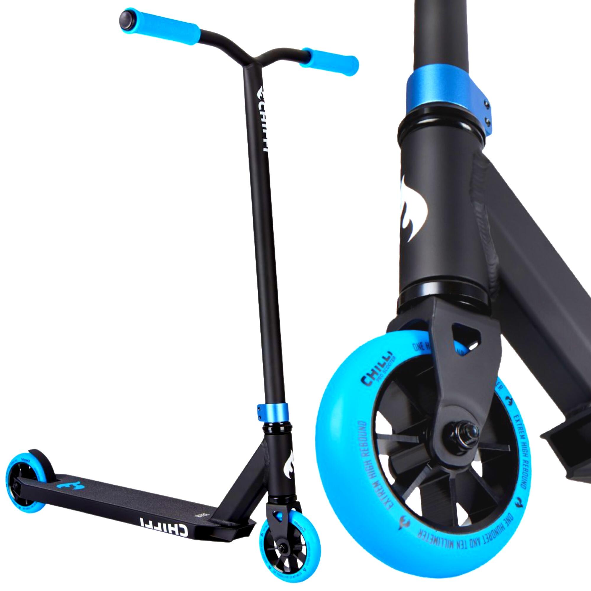 Chilli Pro Base Stunt-scooter H=82cm schwarz / blau 5/6