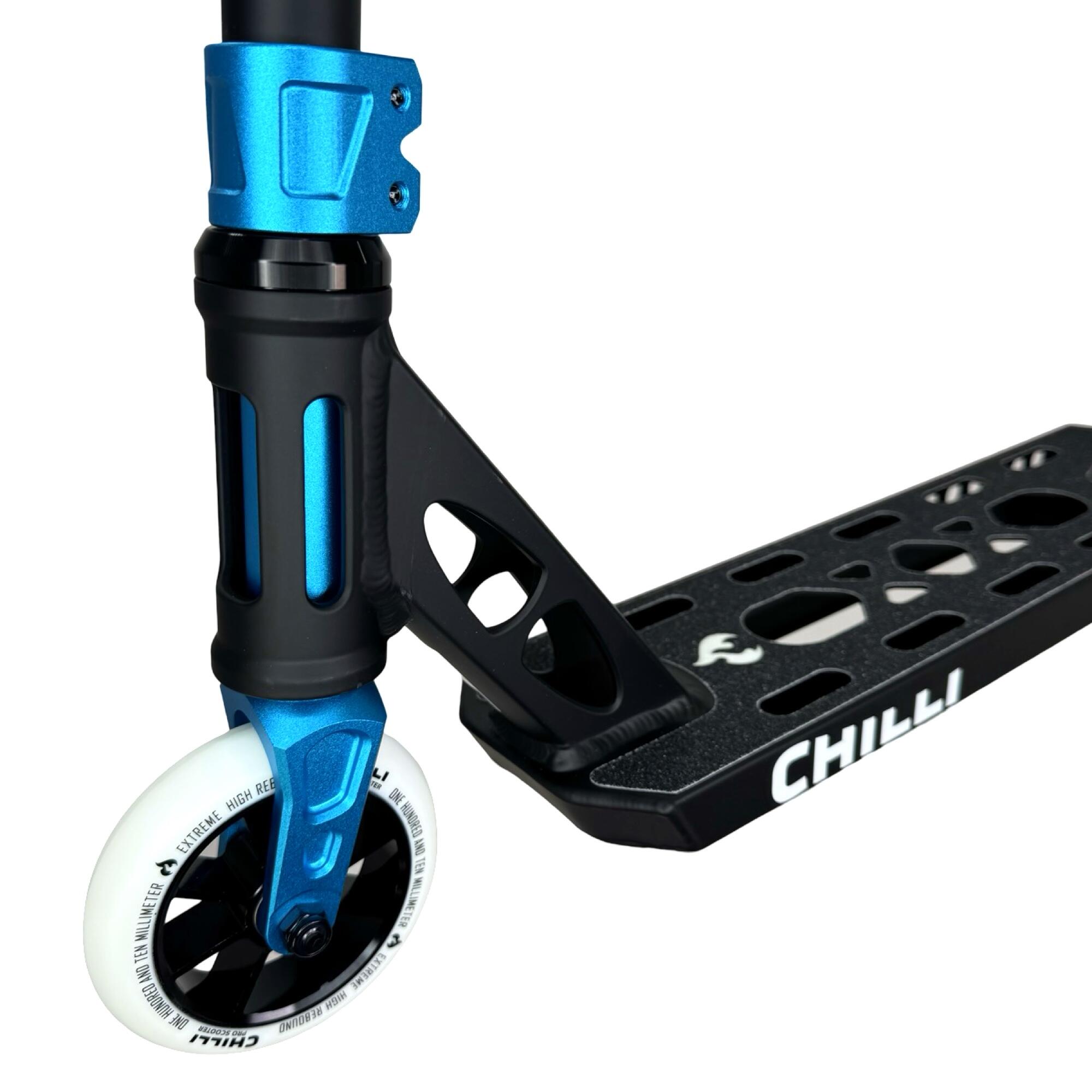 Chilli Pro Scooter Ventus Light M Stunt-Scooter Park H=82cm Schwarz / Türkis 7/7