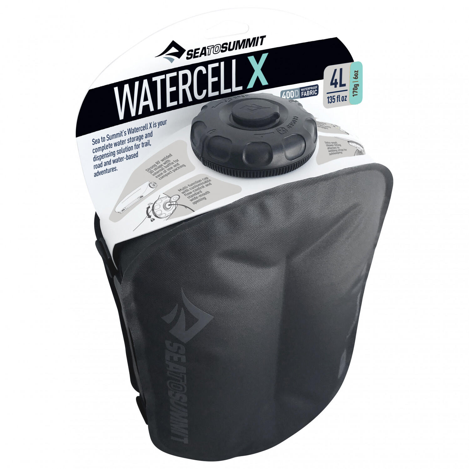 Réservoir d’Eau Sea to Summit Watercell X 4 L 2/7