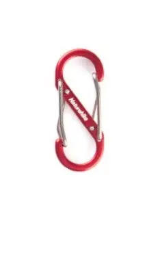 2 X Moschettone S-Type M Rosso