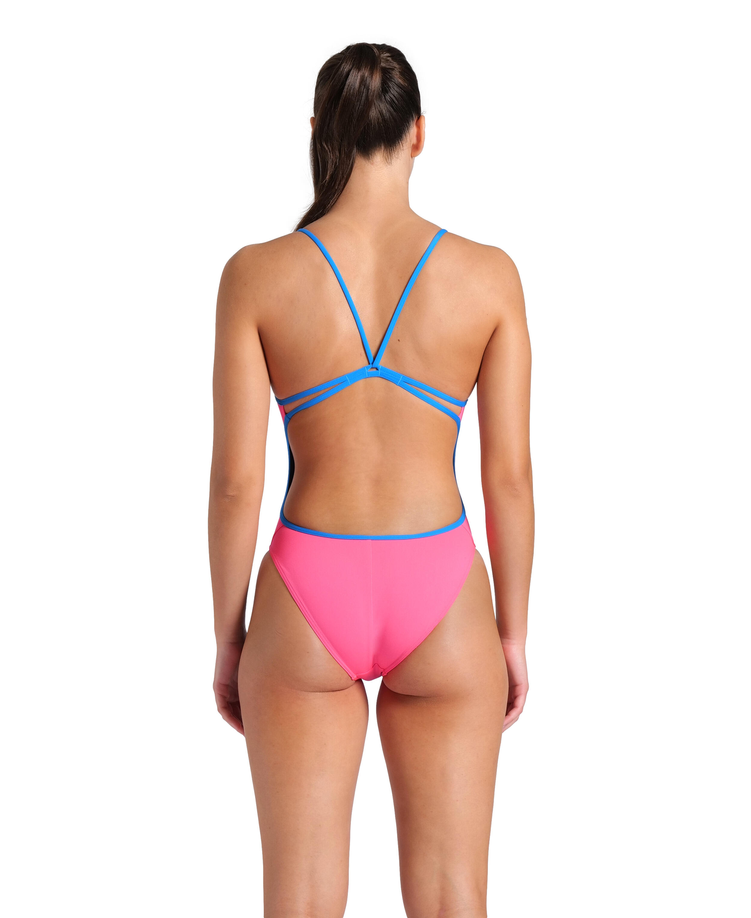 Strój kąpielowy damski Arena Swimsuit Lace Back Solid 3/7