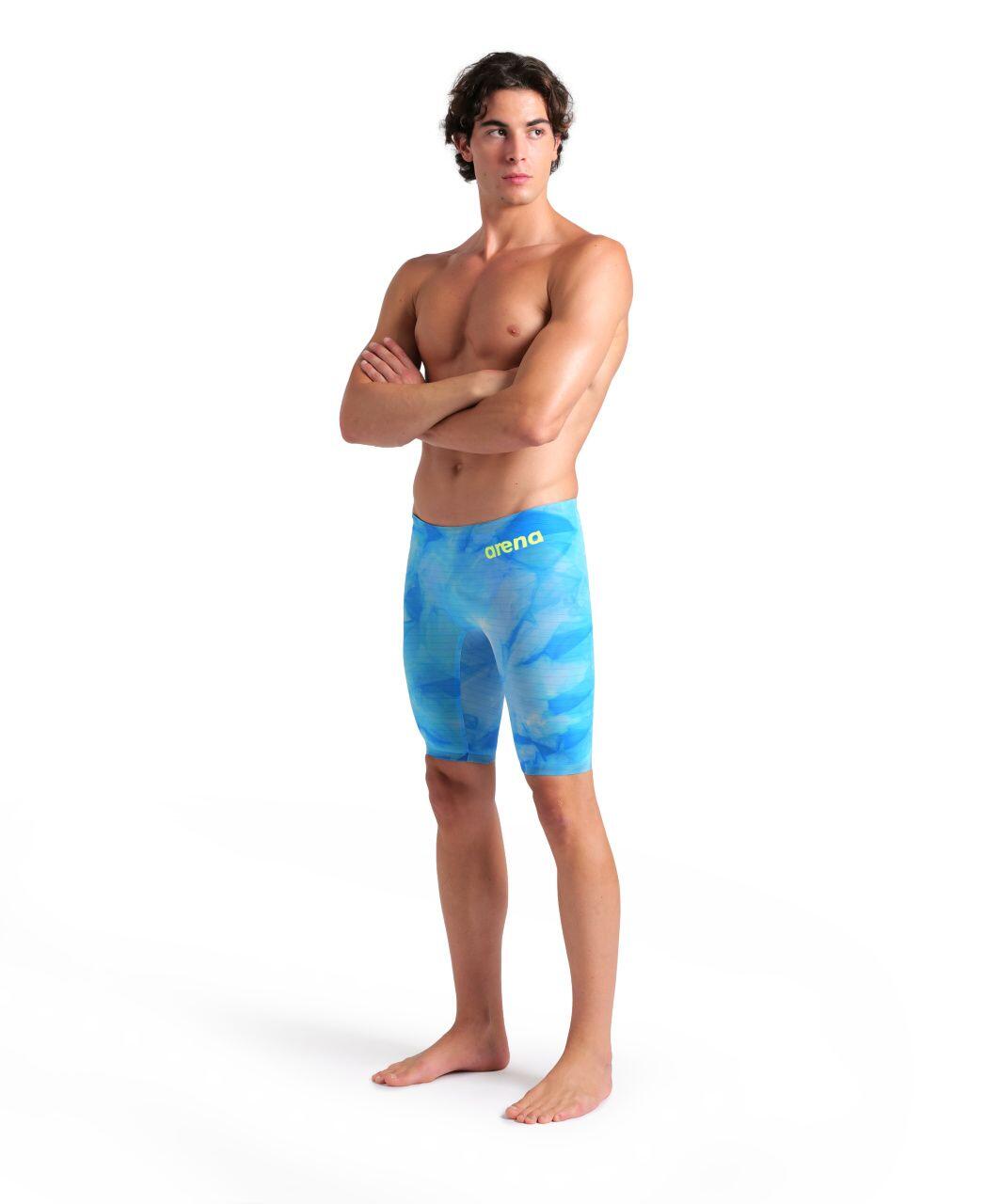Wettkampf Schwimmkostüm Arena Carbon Air2 Le Jammer 3/5