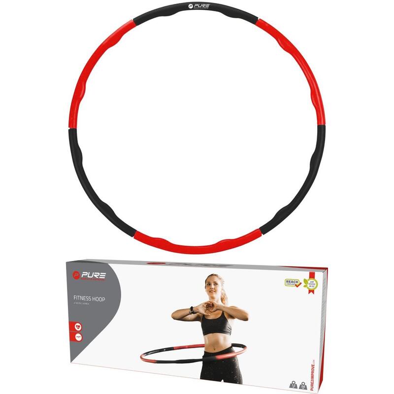 Hula hop Pure2improve neoprenowy 100cm