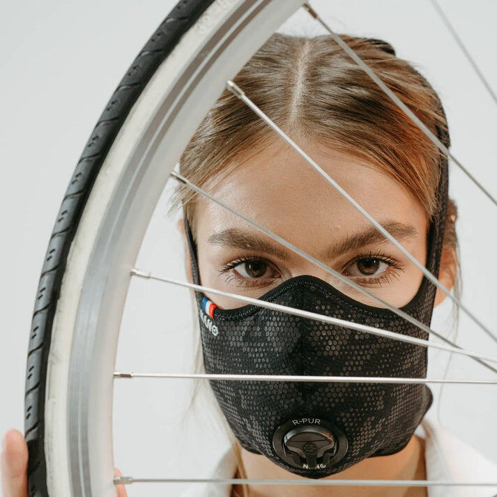 Masque anti pollution vélo Nano Light 2/8