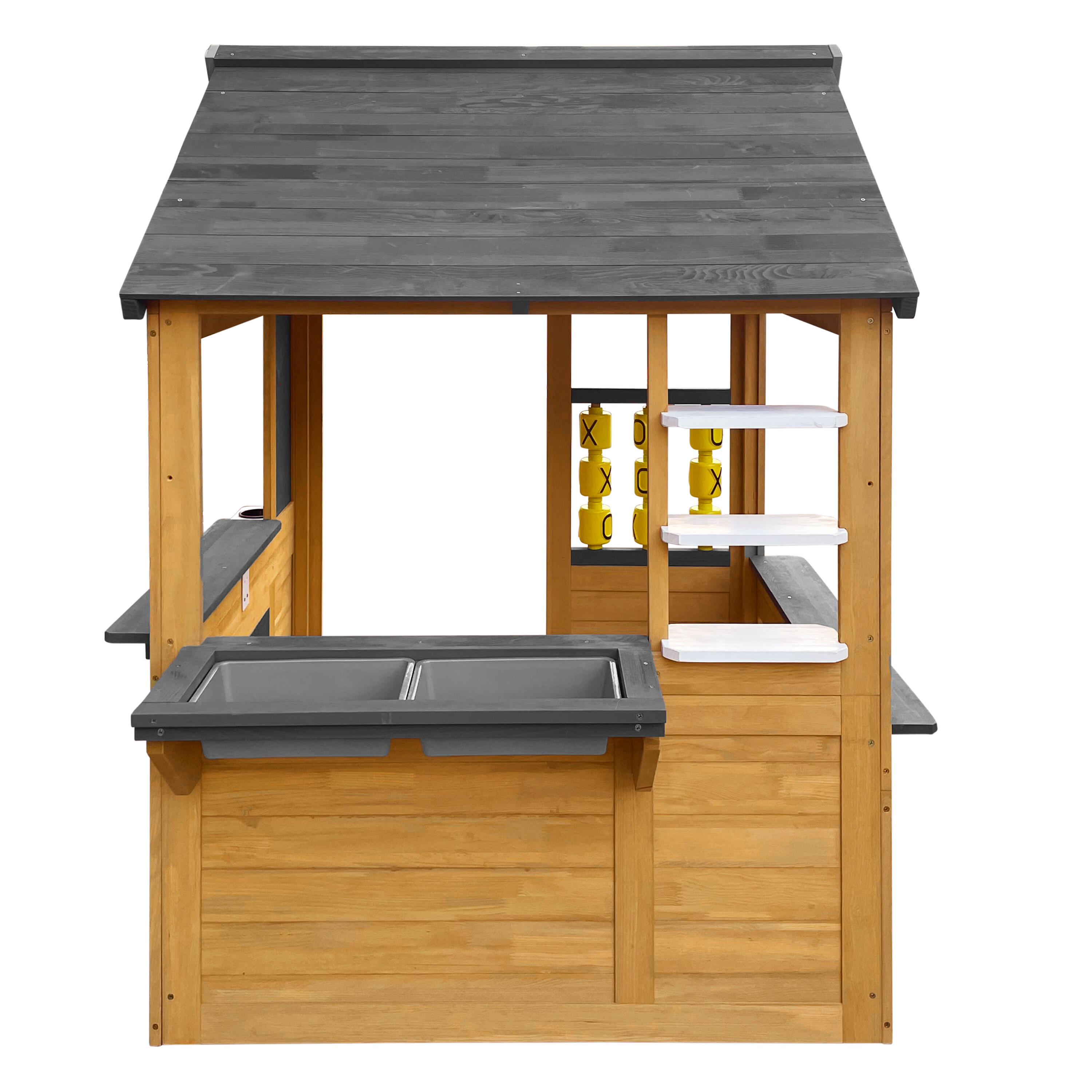 Lynn Speelhuis met Kinder Keuken, Hout, Bruin/Antraciet 6/7