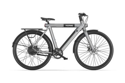 Vélo électrique DAY SPORT RC Gris 28'' 80km 460Wh Courroie, PB AR