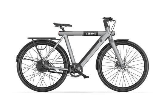 Vélo électrique DAY SPORT RC Gris 28'' 80km 460Wh Courroie, PB AR