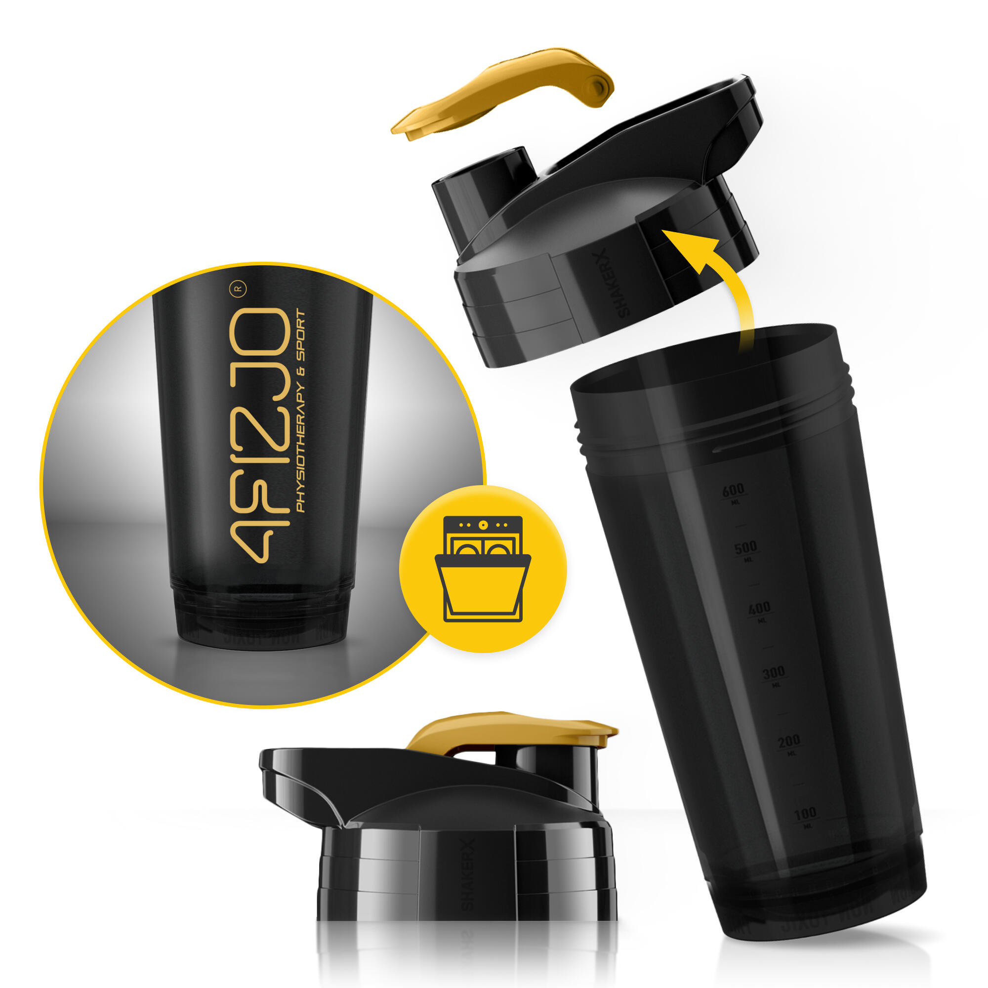 4FIZJO Sport Shaker 700 ml 4/7
