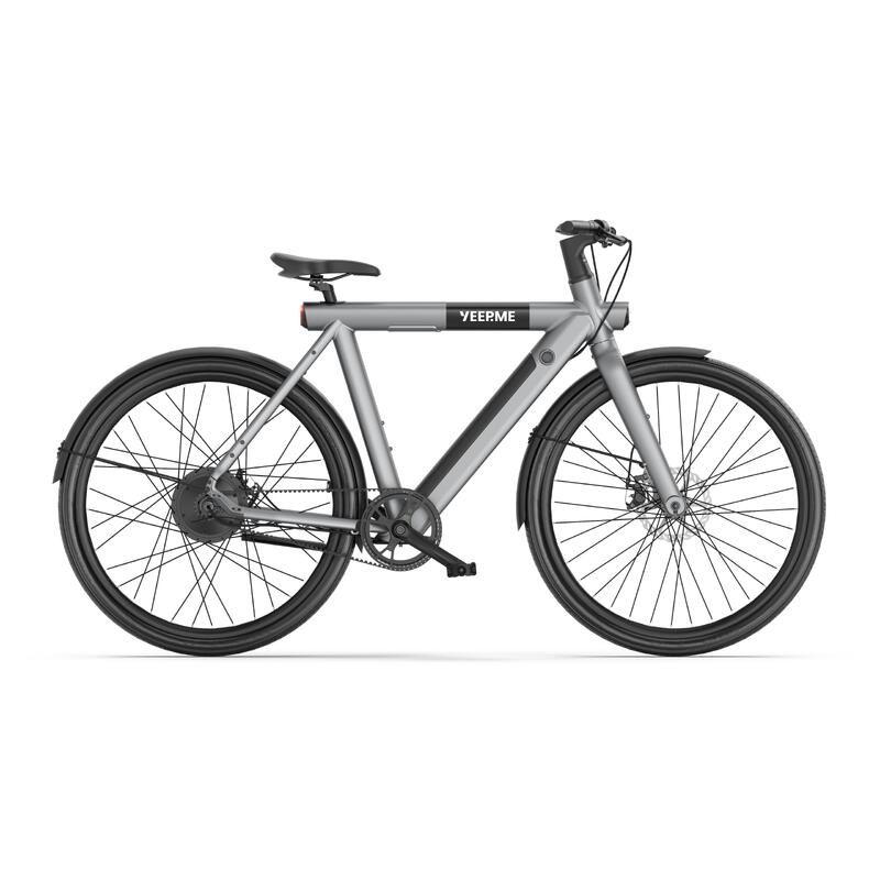 Vélo électrique DAY SPORT Gris 28'' 80km 460Wh Courroie