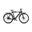 Vélo électrique DAY SPORT Cargo Noir 28'' 80km 460Wh Courroie, PB AV+AR