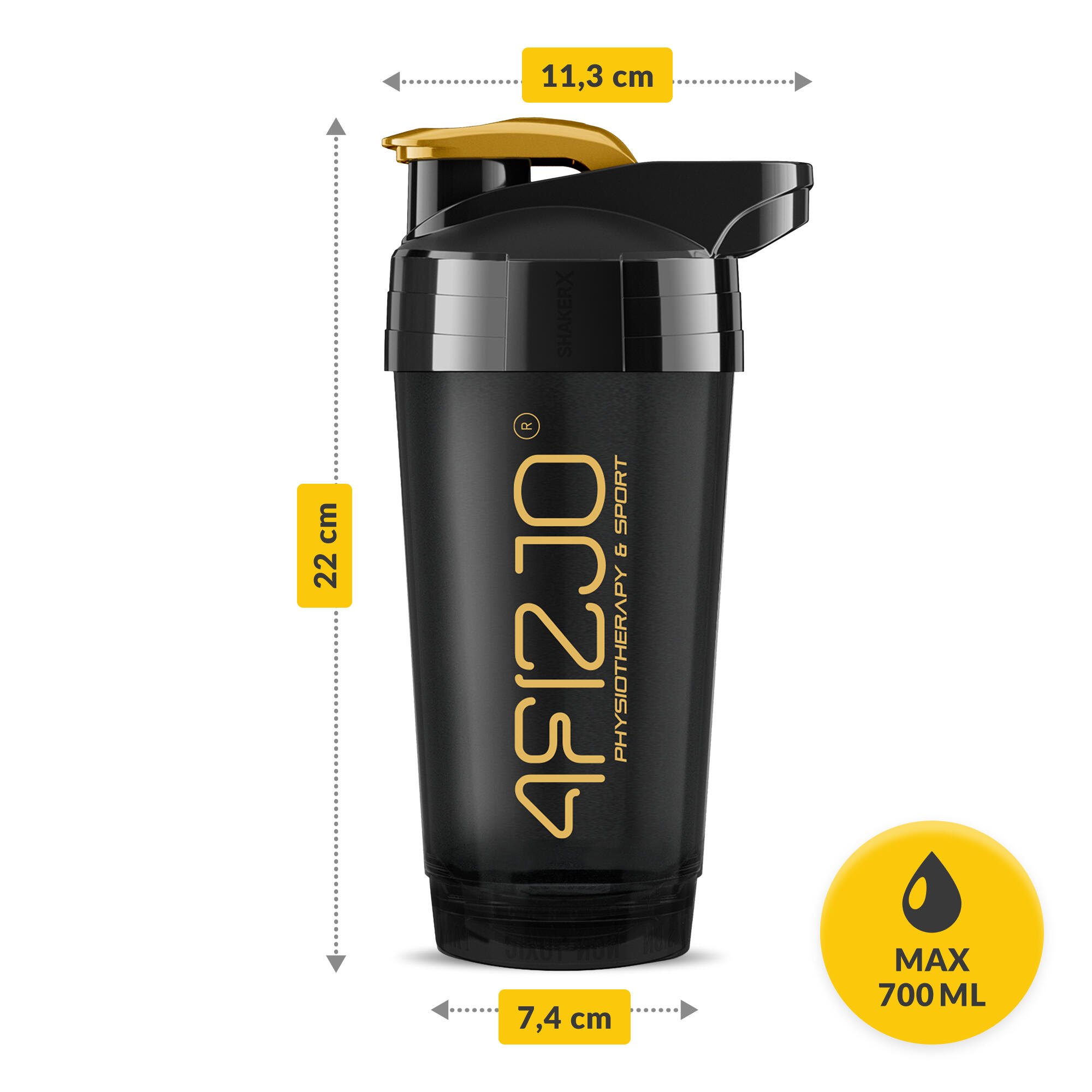 4FIZJO Sport Shaker 700 ml 6/7