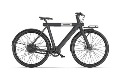 Elektrofahrrad DAY SPORT FC Schwarz 28'' 80km 460Wh Riemen. Frontträger