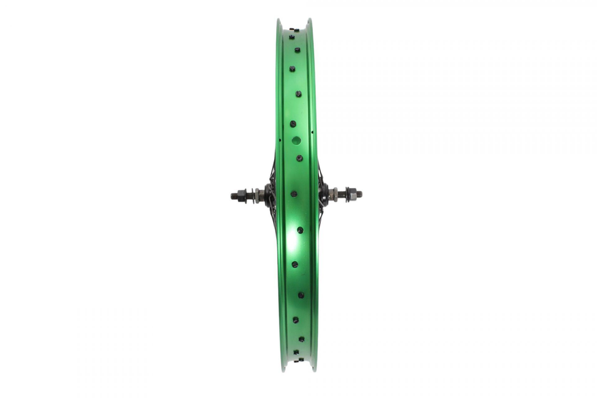 BMX Rueda delantera KHE PRISM 20 pulgadas verde 4/5