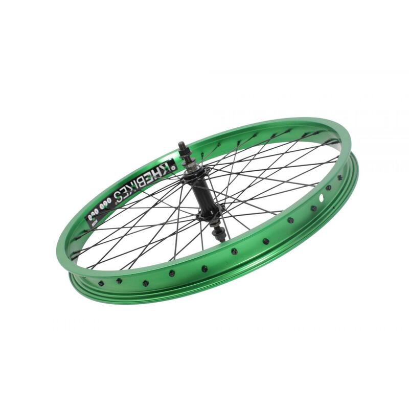 Bâton Jante Bmx Plastique BMX Roue Avant KHE PRISM 20 Pouces Vert