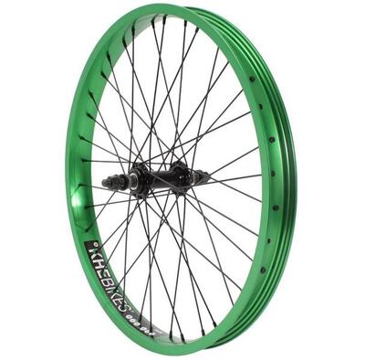 BMX Laufrad vorne KHE PRISM 20 Zoll grün