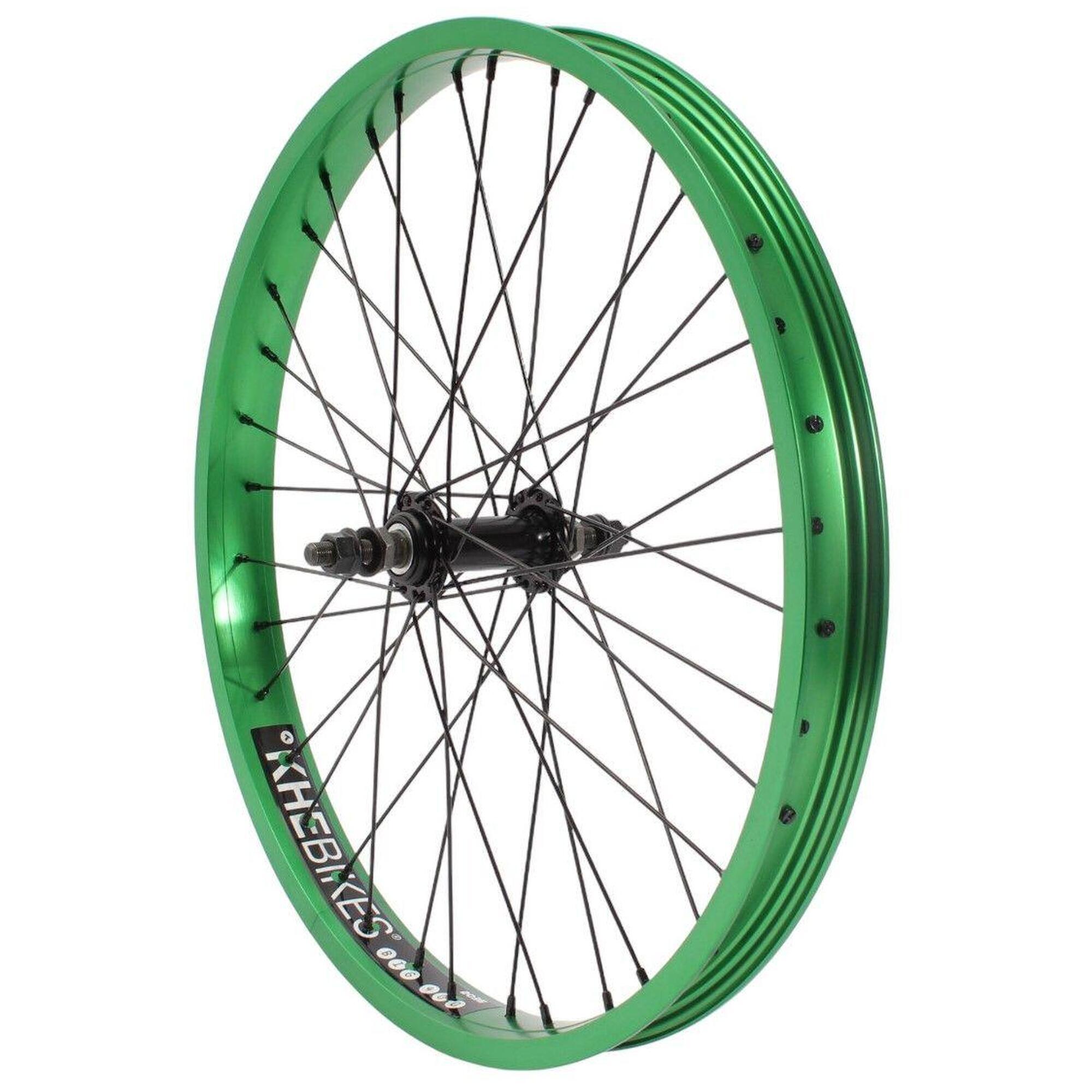 Khebikes - Bmx Roue Avant Khe Prism 20 Pouces Vert - Roue - Vert - Taille Unique - Decathlon