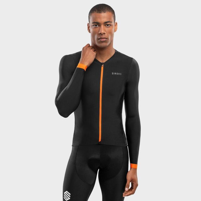 Pánský ultralehký cyklistický dres SRX Roselend Černá