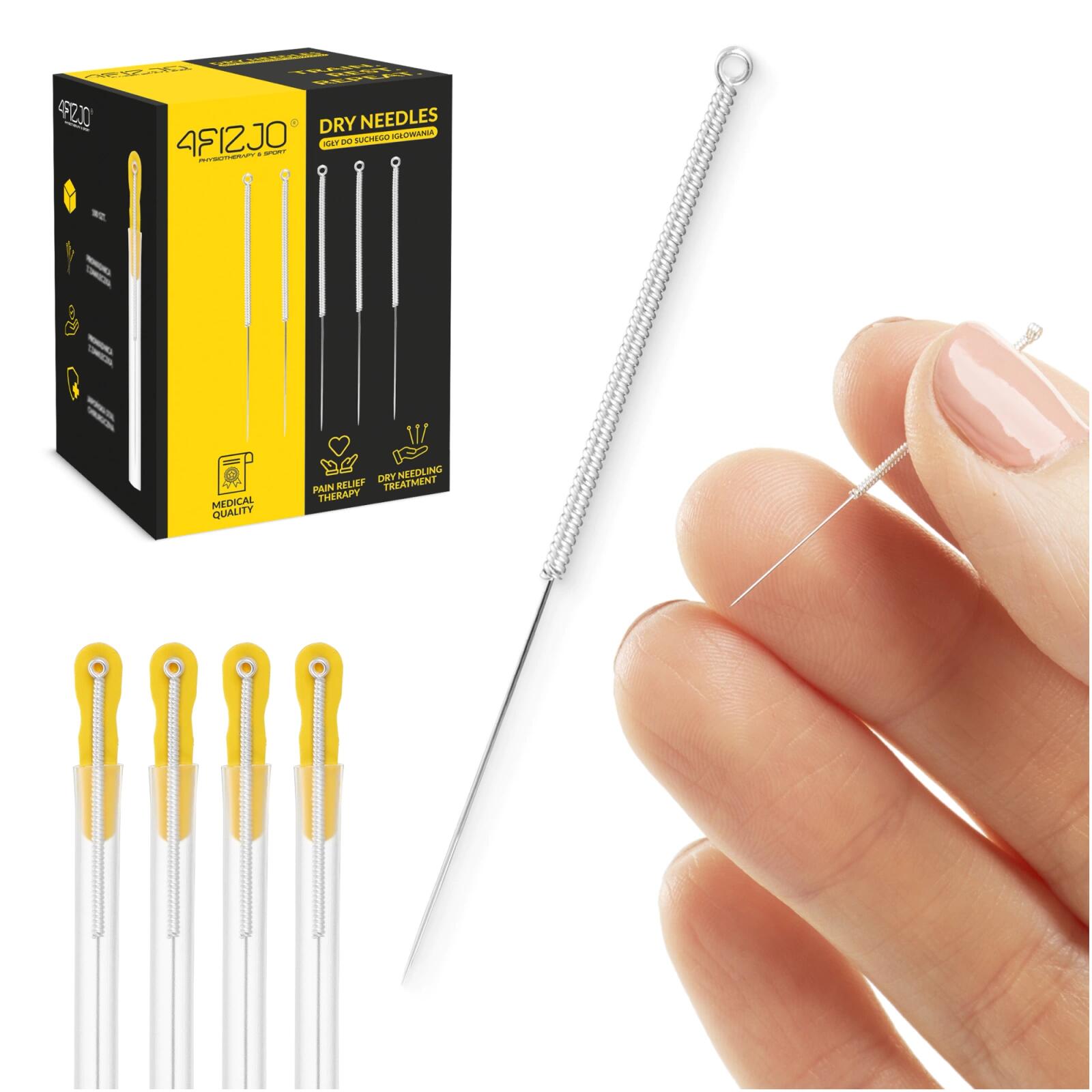 4FIZJO Jednorázové akupunkturní jehly 100 ks