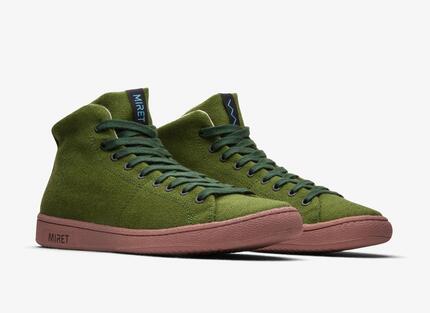 ERILO Moss x Rose - Baskets 97 % naturelles
