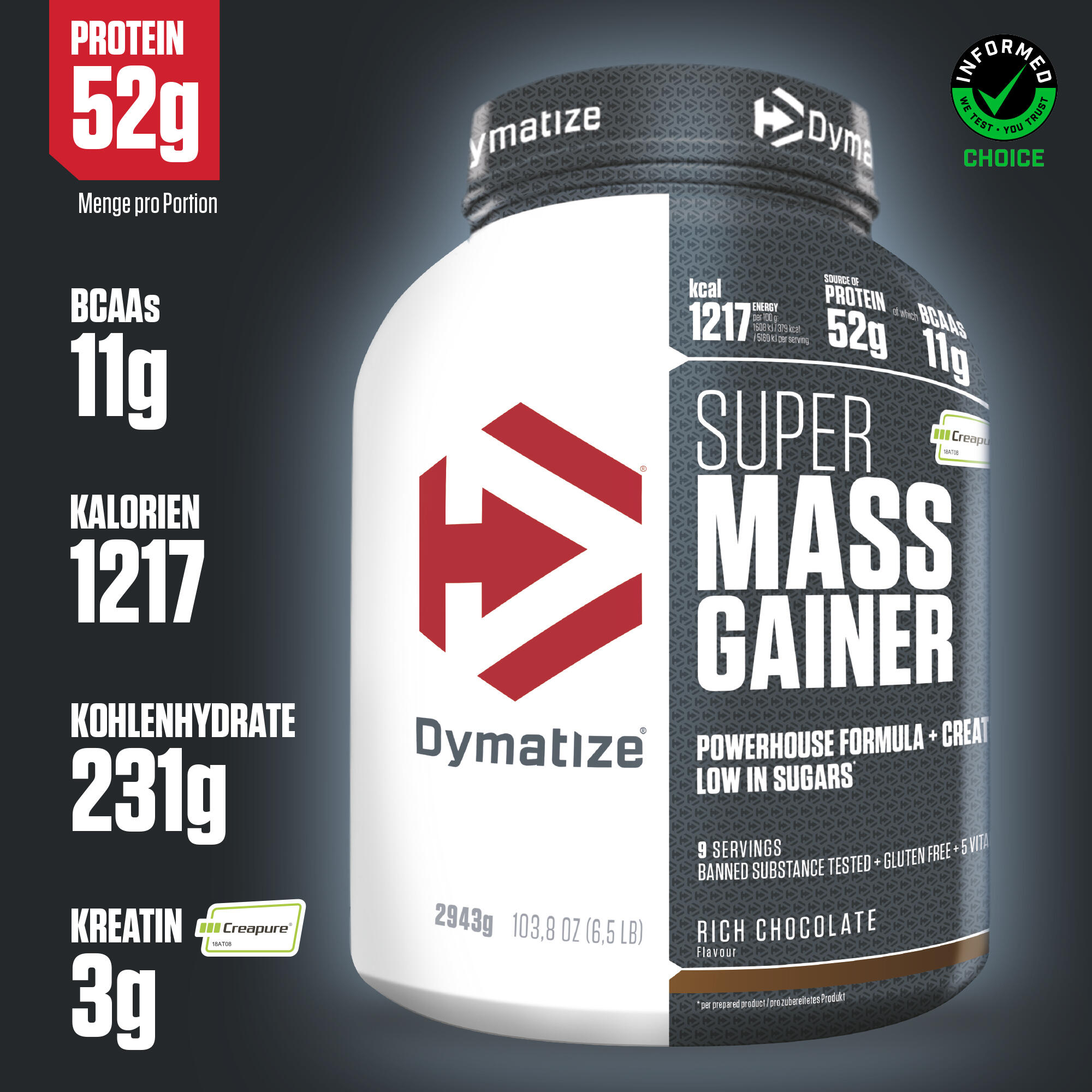 Super Mass Gainer 2/7