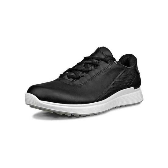 Ecco Men's S-Casual, Chaussures de golf pour hommes, noires