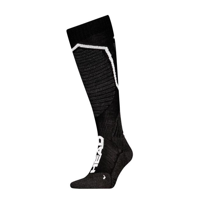 Sosete ski si snowboard HEAD Performance Kneehigh 1P, Negru, Unisex