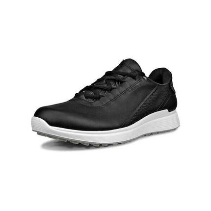 Ecco Men's S-Casual, Chaussures de golf pour hommes, noires