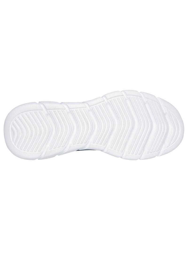 Zapatillas para Hombre Skechers Bobs sports Marino 5/5