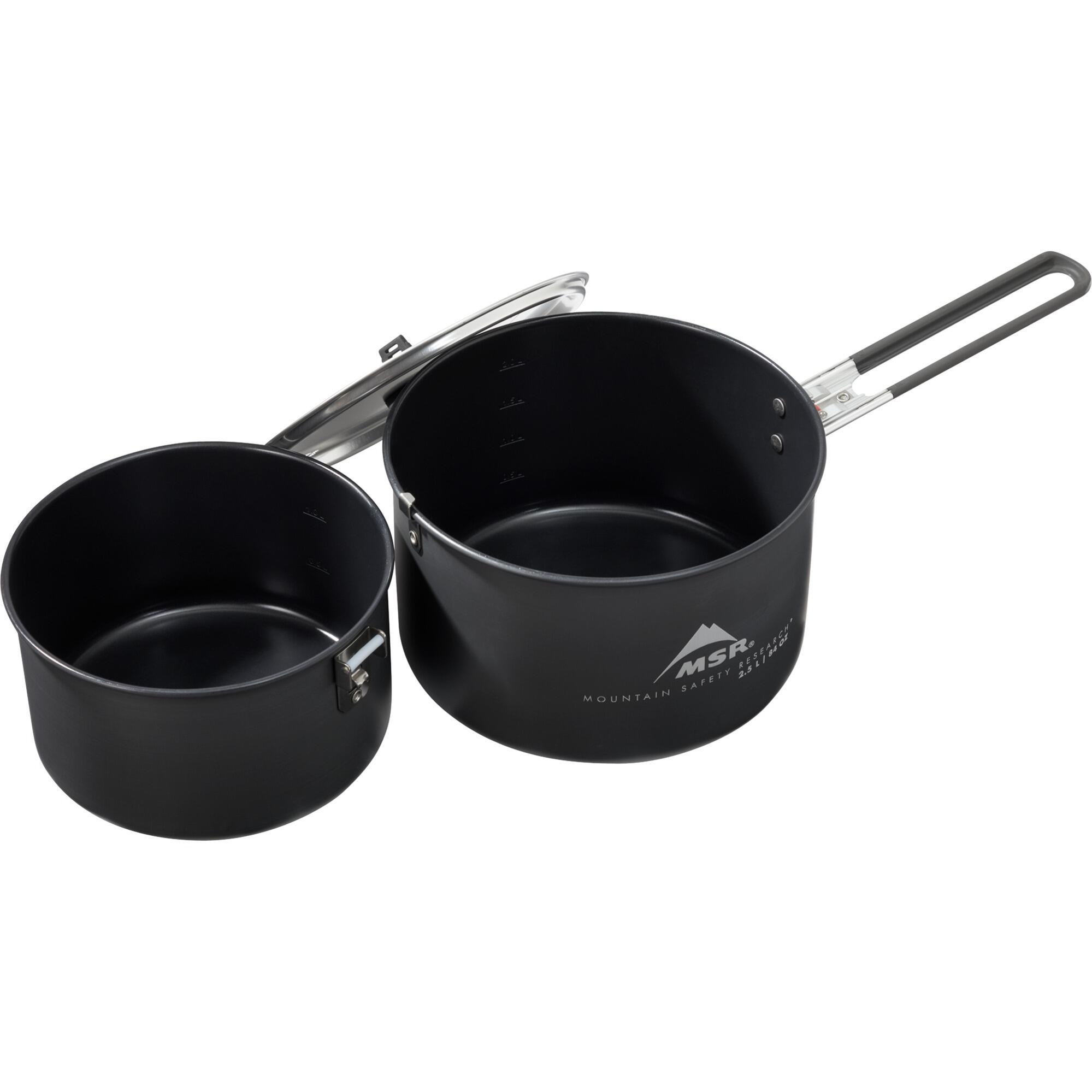 MSR Ensemble 2 Casseroles Céramique – Set de Cuisine 2/2