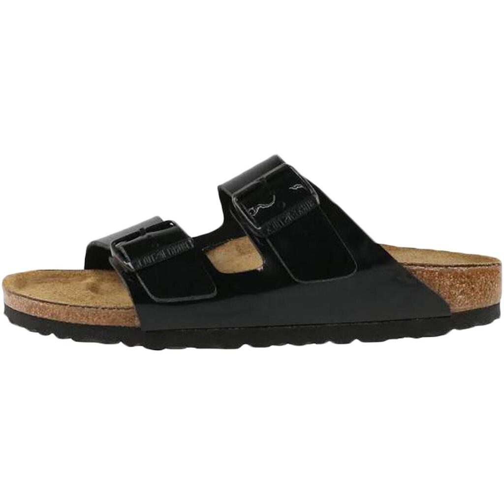 Birkenstock Arizona Birko Flor Patent Slides Woman