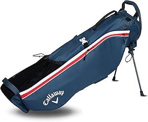 Petit sac de golf Callaway Carry+ 2025, bleu marine