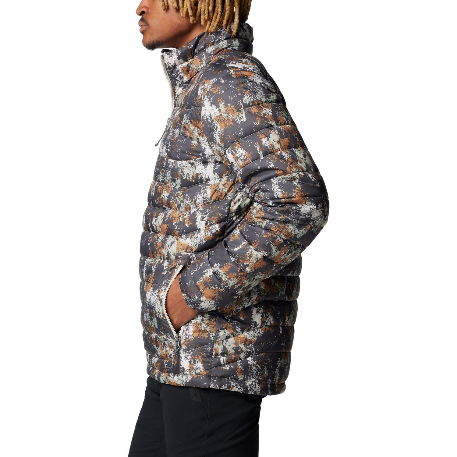 Veste Hommes Columbia Powder Lite Ii gris 4/4