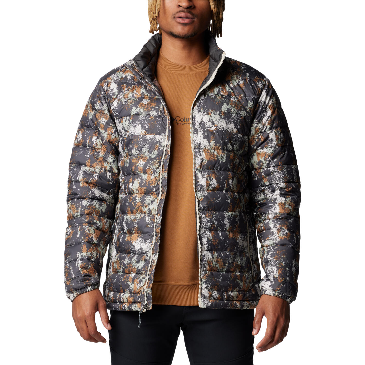 Veste Hommes Columbia Powder Lite Ii gris 2/4