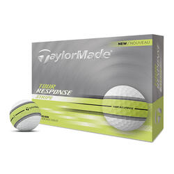 TaylorMade New Tour Response Stripe 25, balles de golf, rose