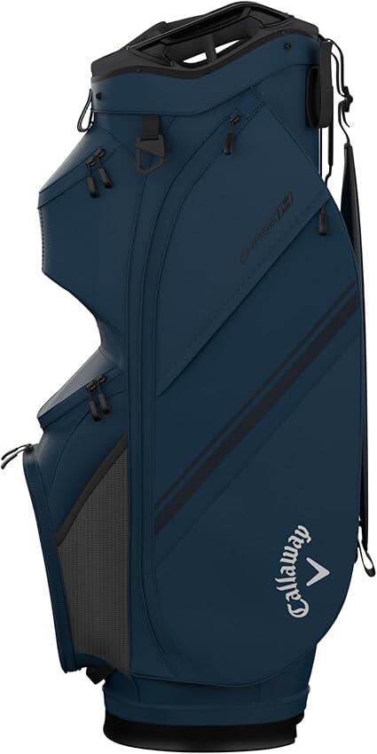 Callaway Golf Chase 14 Cart Bag 2025, sac pour chariot de golf, bleu marine 5/6