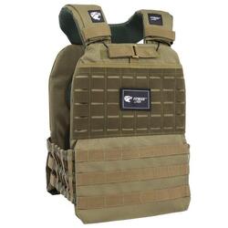 Gilet Lesté Musculation avec Plaques 8kg Fitness Tech Vert