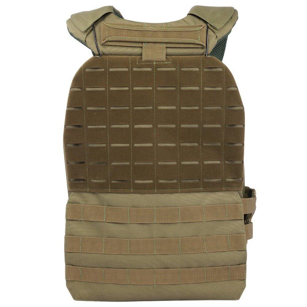 Gilet Lesté Musculation avec Plaques 8kg Fitness Tech Vert 2/8
