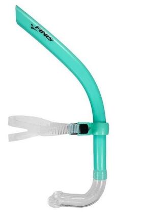 Tube frontal à la nage Finis Glide Snorkel Bleu
