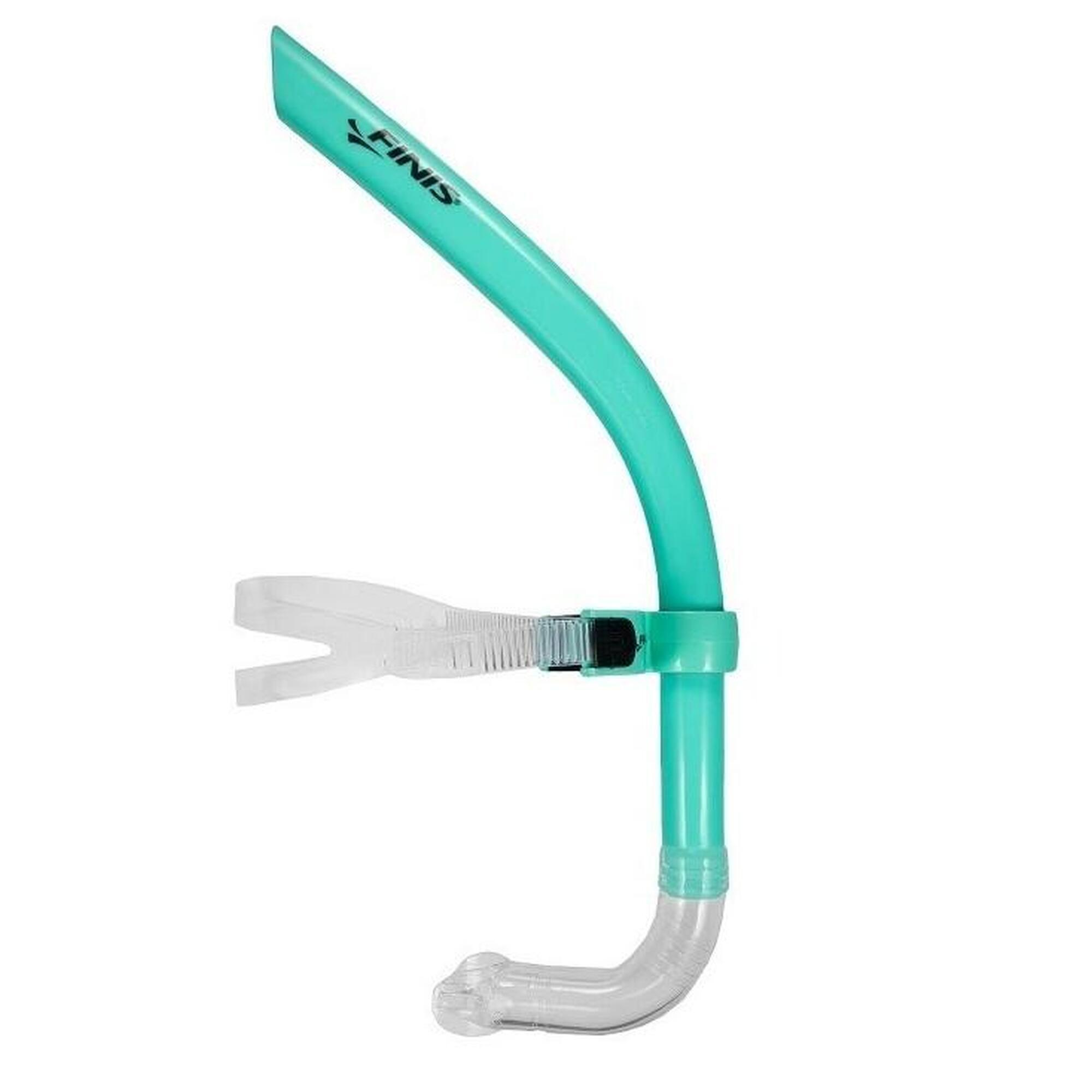 Tube frontal à la nage Finis Glide Snorkel Vert