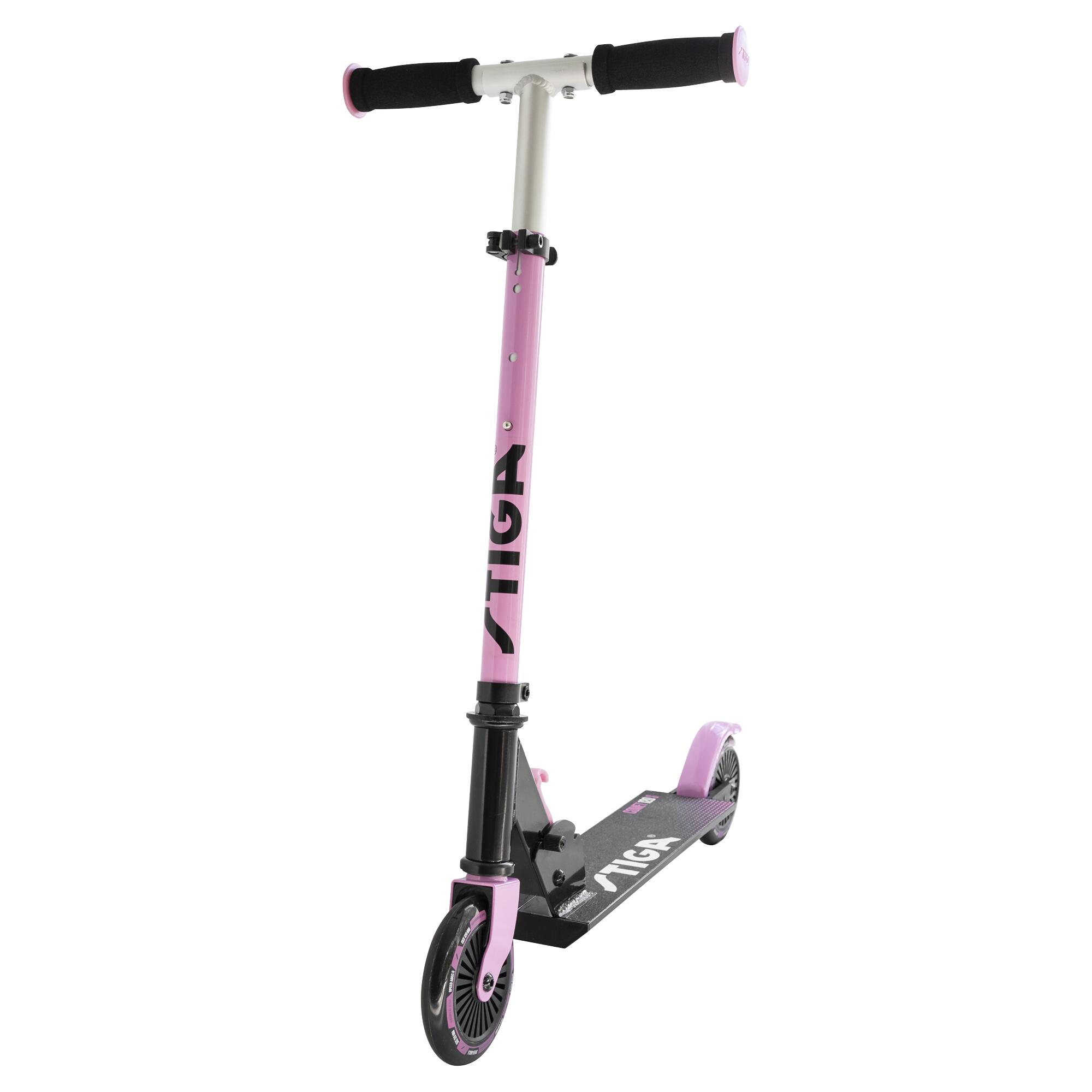 STIGA Tretroller STIGA Comet 120-S Schwarz/Rosa