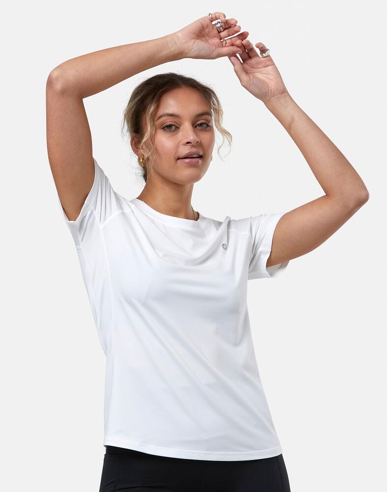 Gym + Coffee Women's Relentless Tee - White 4/4