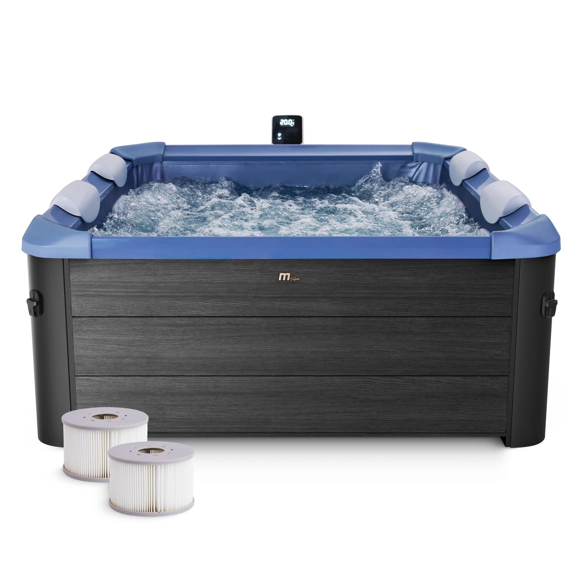 Dmuchana wanna z hydromasażem ogrodowa MSpa SAPPHIRE WIFI 6-osobowa 850 litrów