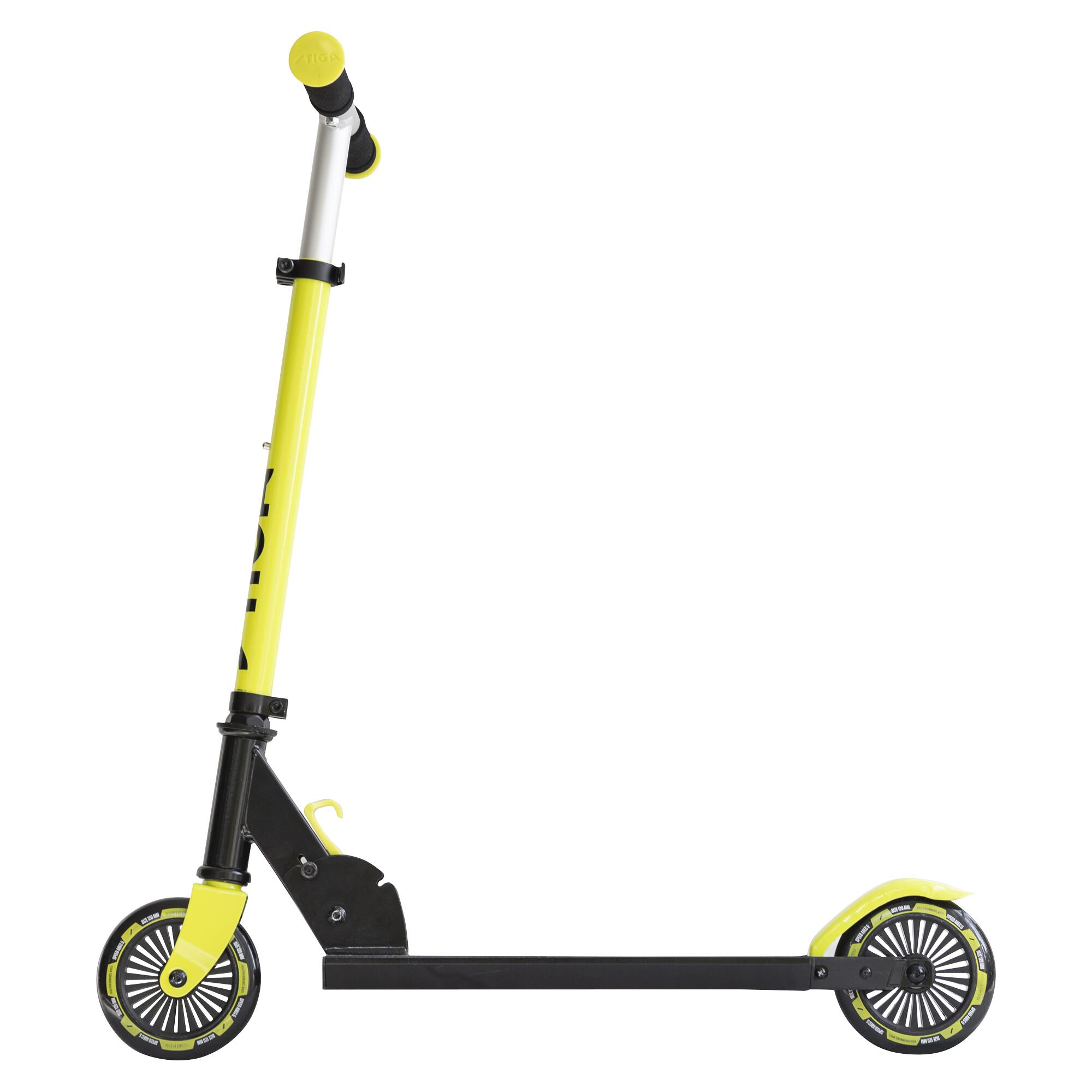 Trottinette STIGA Comet 120-S Noir/Citron vert 2/4