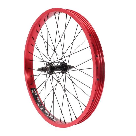 Przednie koło BMX KHE PRISM 20 cali czerwone